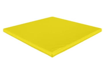 Image de Tapis de jeu en mundial 140 x 140 x 3 cm - Jaune